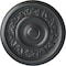 Ekena Millwork Tyrone Ceiling Medallion (Fits Canopies up to 6 3/4"), Hand-Painted Pewter, 16 1/8"OD x 3/4"P CM16TYPES - alternate 1